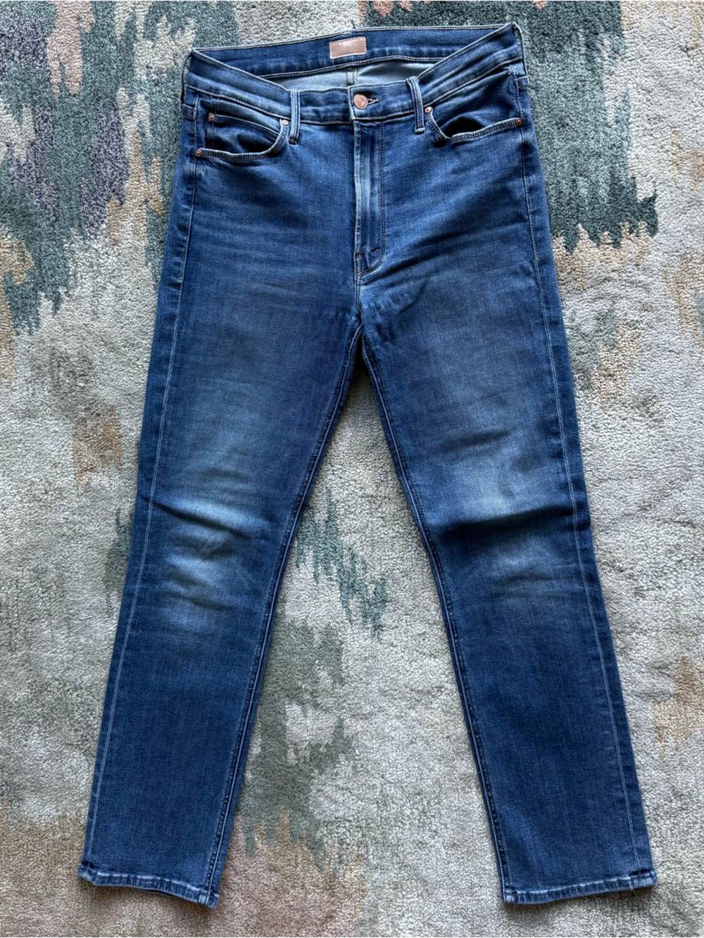 MOTHER Straight Leg Jean